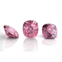pink sapphire crystal