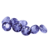 purple sapphire crystal