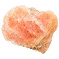 red apatite crystal