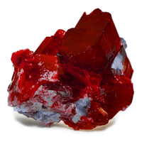 red ruby crystal