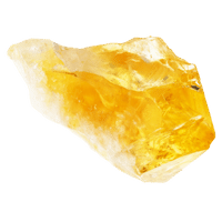 Yellow Quartz crystal