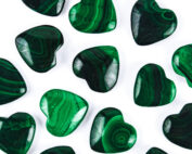 malachite hearts