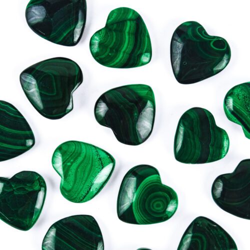 malachite hearts