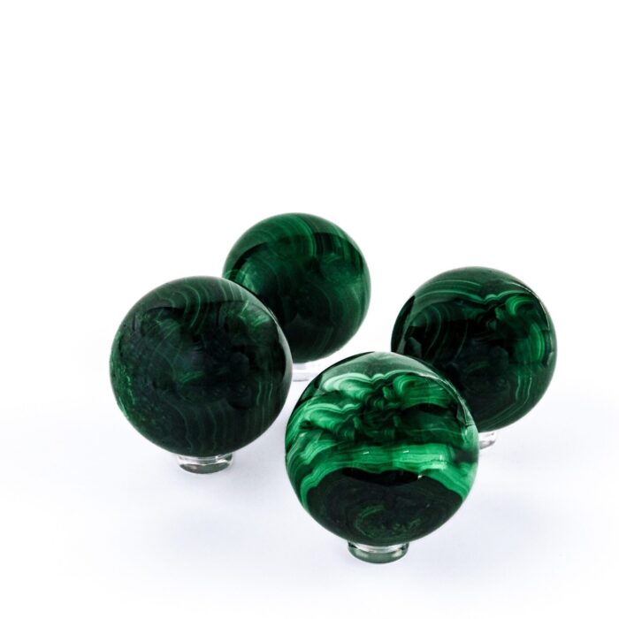 malachite spheres