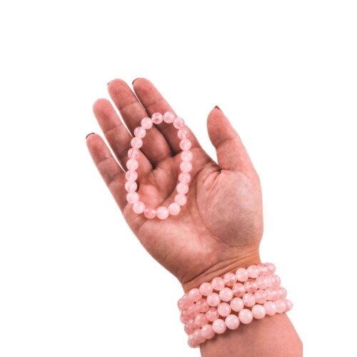 rose quartz bracelet