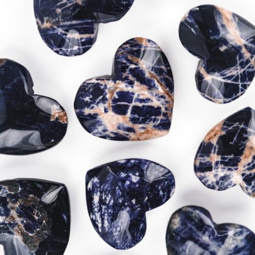 sodalite hearts